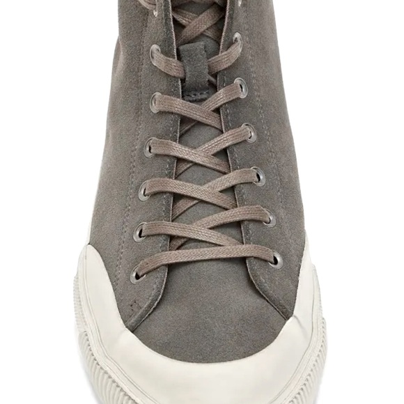 ALLSAINTS Dumont High Top Suede Trainers NEW WITHOUT BOX - Picture 12 of 13